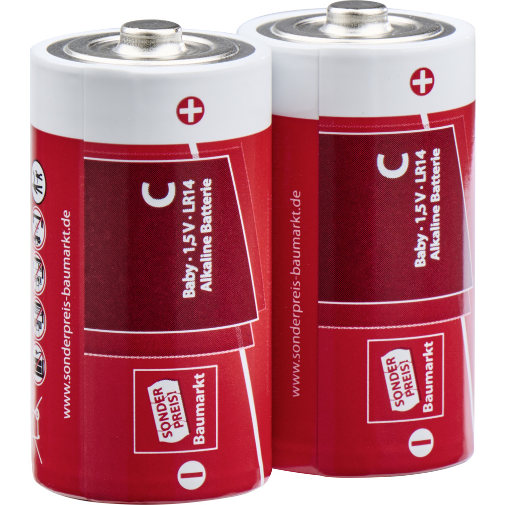 Sonderpreis Baumarkt Batterien C Baby 2 Stück