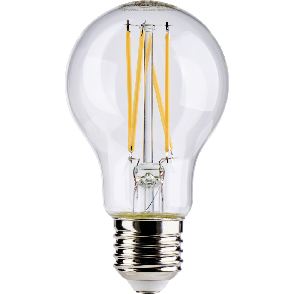 LED-Filament Lampe 8 W in Birnenform klar mit E27-Sockel