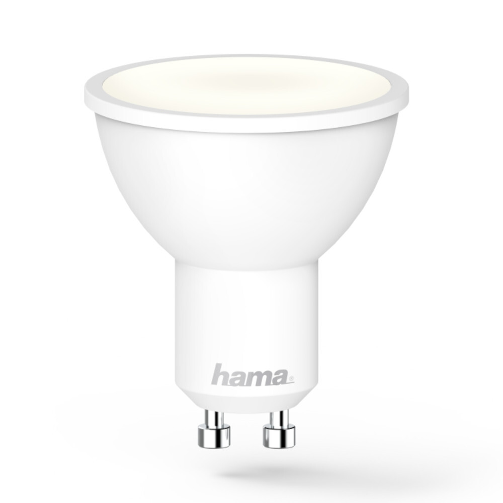 hama® WLAN-LED-Reflektor Lampe warmweiß 5,5 W mit GU.10-Sockel
