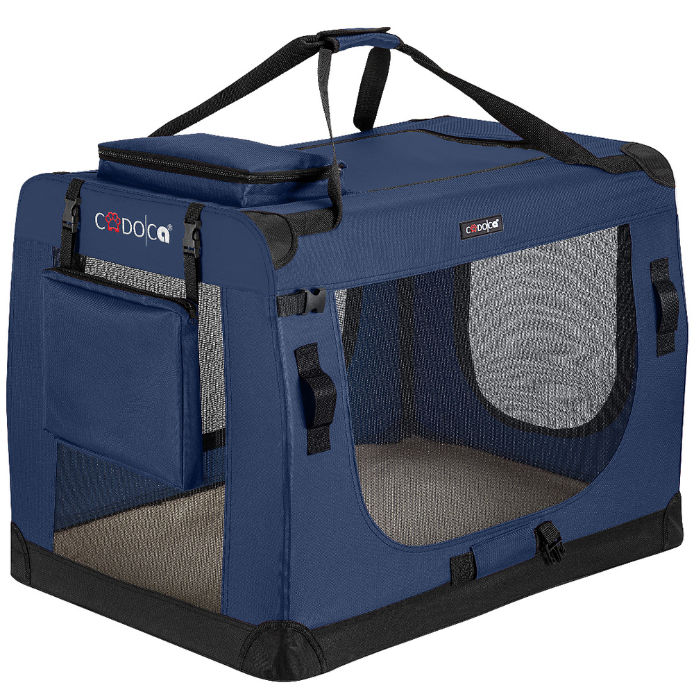 Tiertransportbox XL 82 x 58 x 58 cm navyblau image number 1