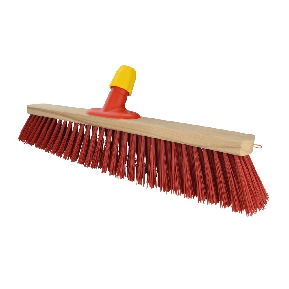 Hallenbesen 50 cm Elaston in Rot