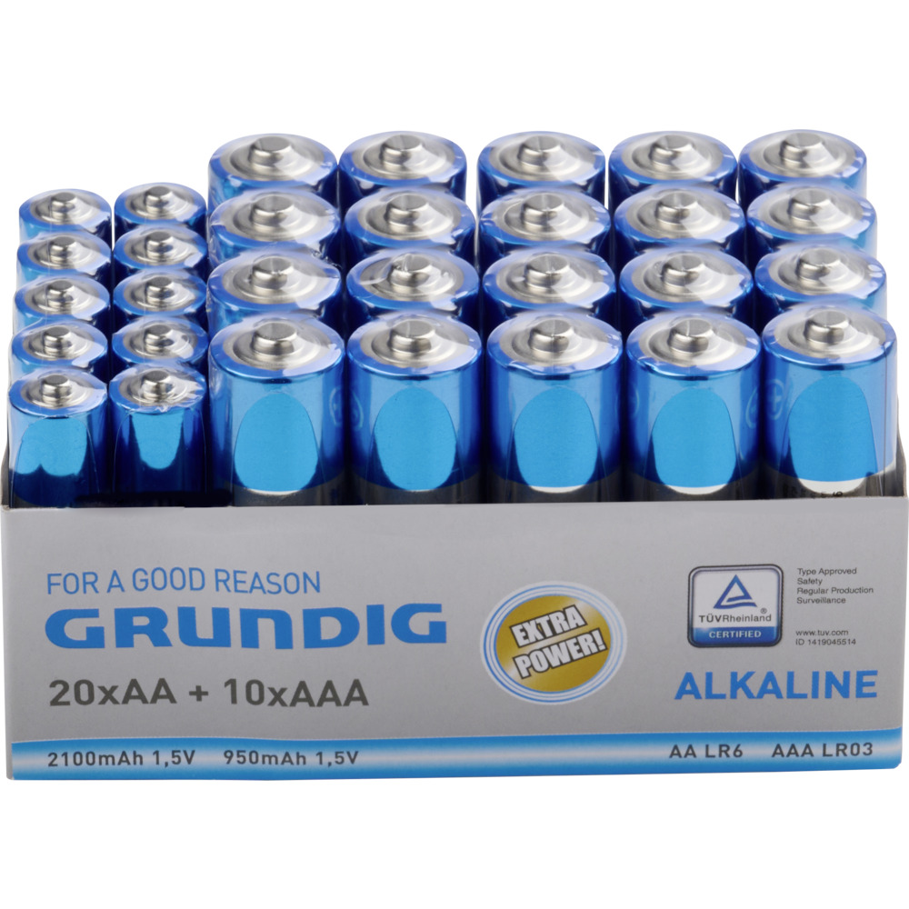 Grundig Batterien-Multipack 30 Stück image number 1
