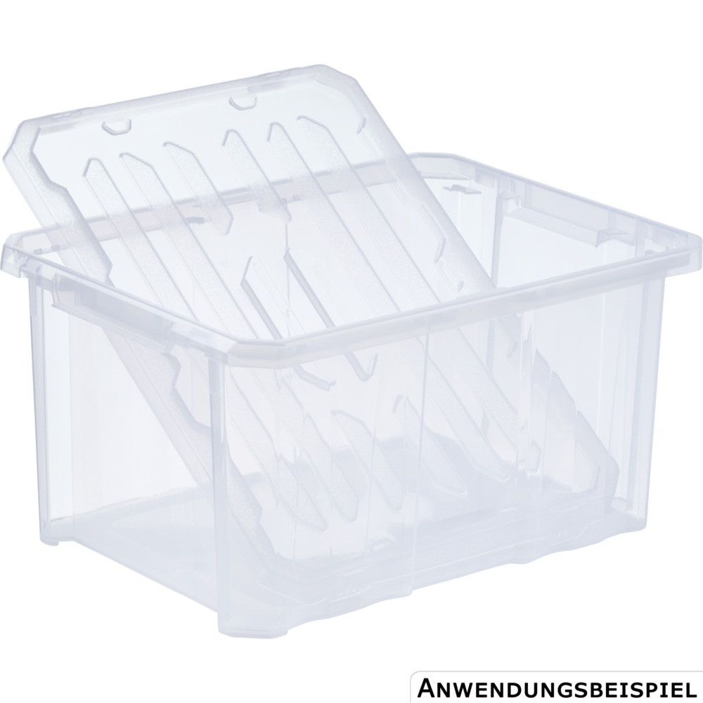 Aufbewahrungsbox 16 Liter, 40 x 30 x 20 cm, transparent image number 6