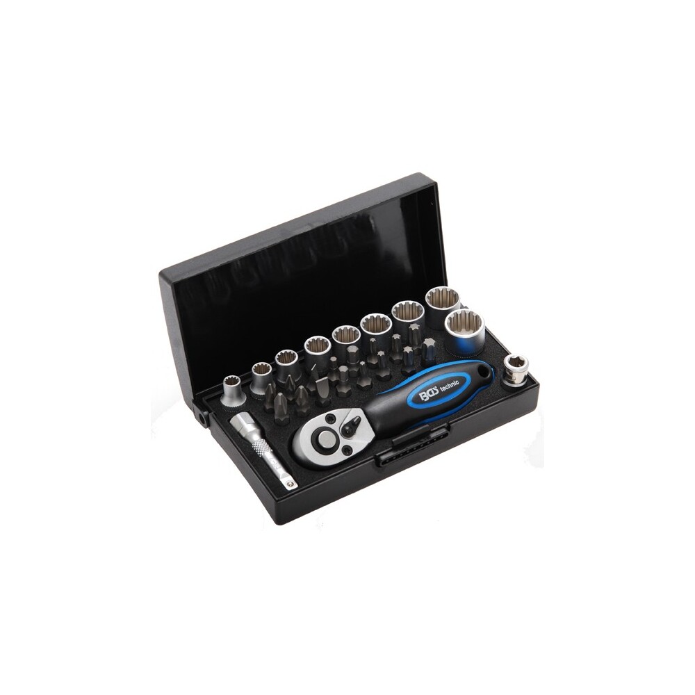 Steckschlüsselsatz 1/4"  28-tlg.