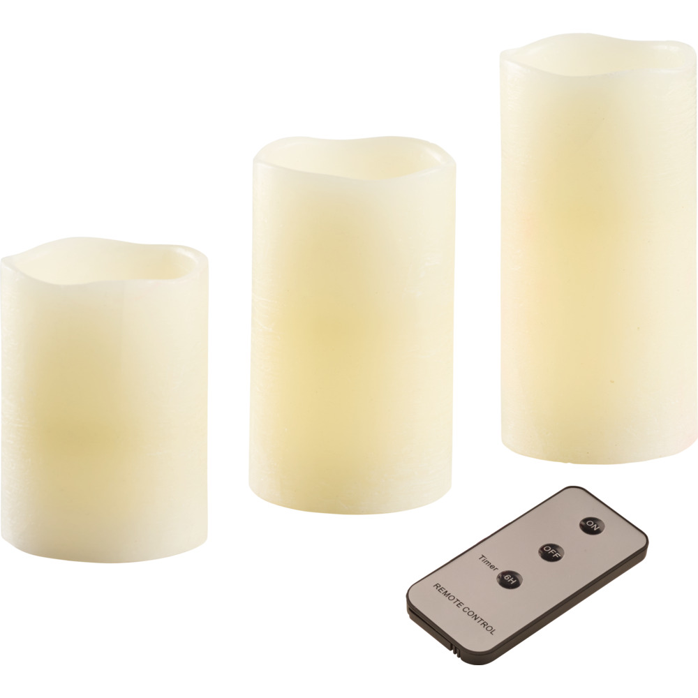 LED-Kerzen-Set 3-teilig mit Fernbedienung image number 1
