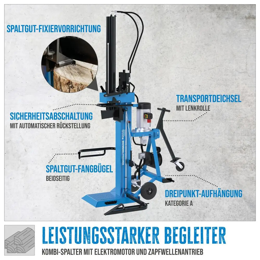 Güde® Holzspalter GHS 1000/25TEZ-A image number 5