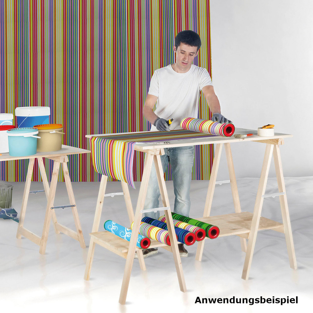 Klappbock 74 x 73,5 cm aus Kiefernholz image number 1