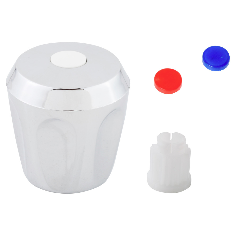 Haubengriff verchromt mit Rastbuchse image number 0