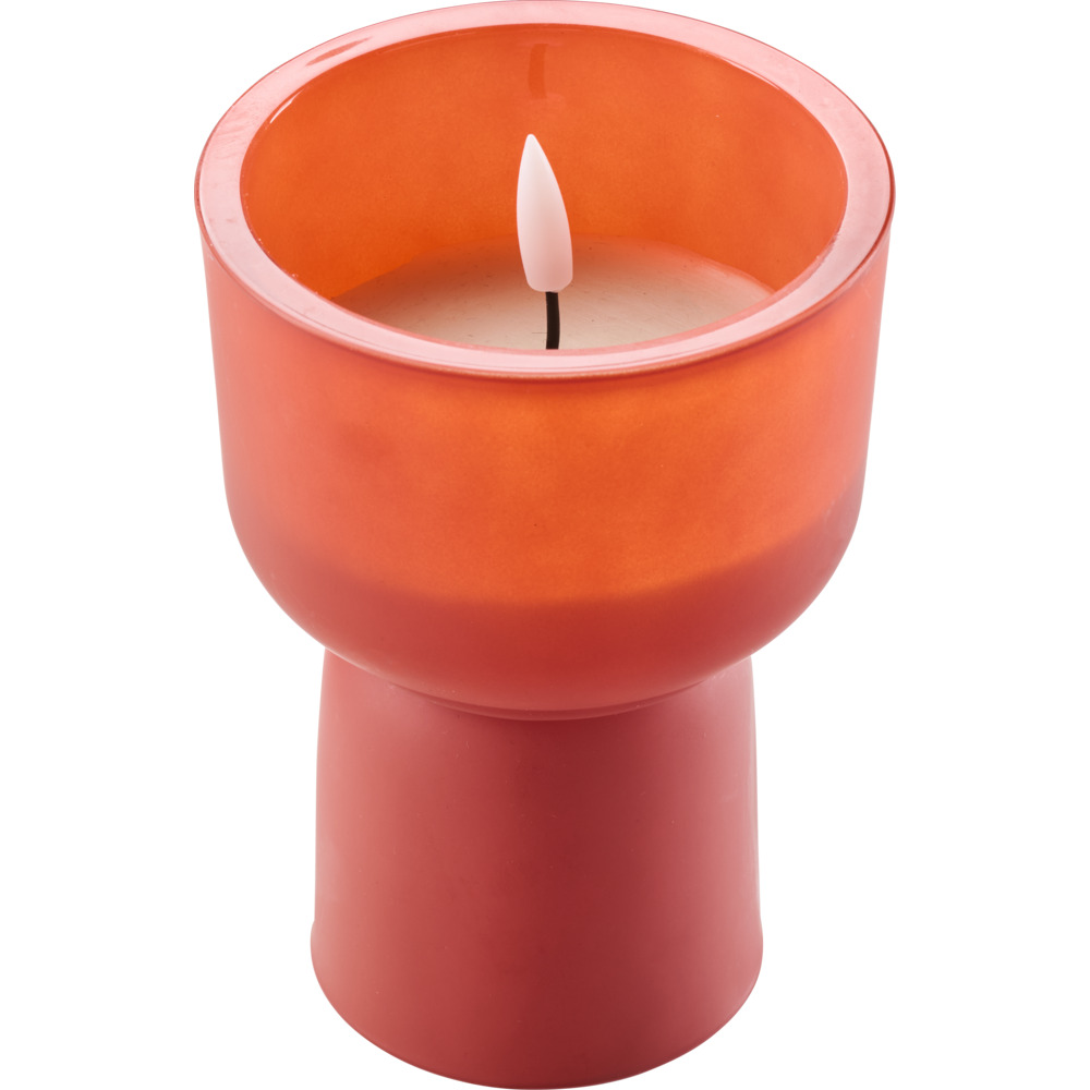 LED-Kerze gro&szlig; aus Glas &Oslash; 10cm, sortiert image number 4