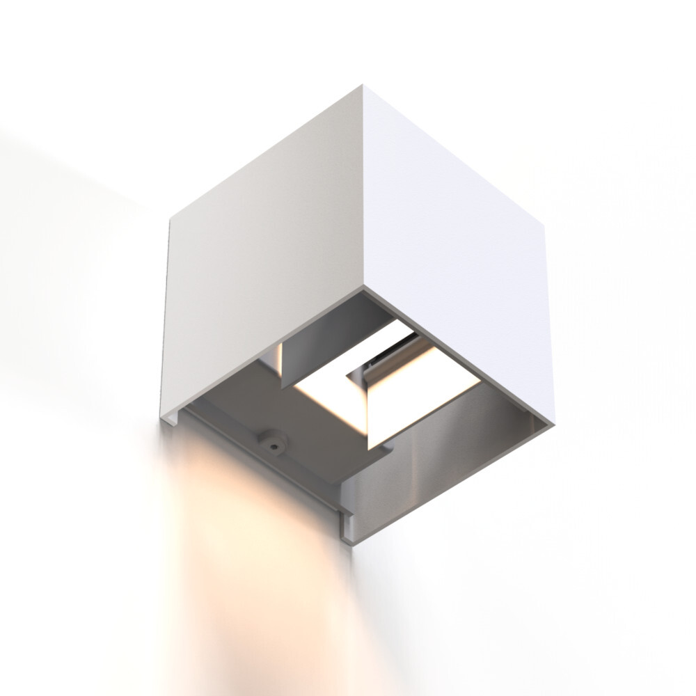 hama® WiFi-Wandleuchte quadratisch in weiß