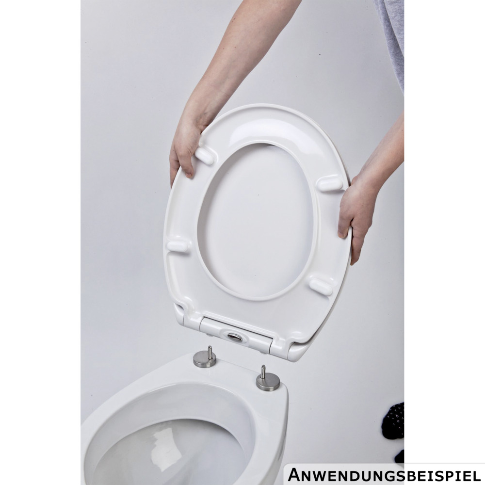 WC-Sitz Duroplast Absenkautomatik weiß image number 9