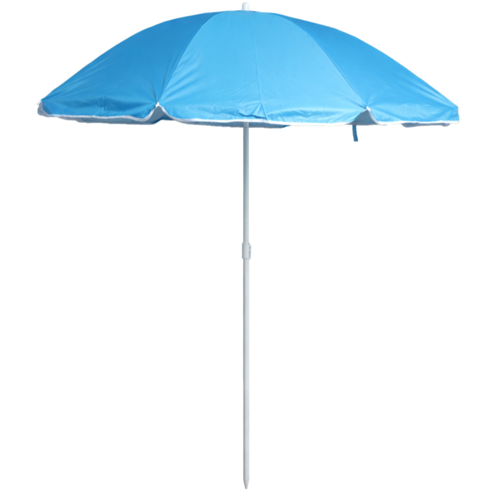 Sonnenschirm mit Knickfunktion Nylon &Oslash; 180 cm Farbauswahl image number 1