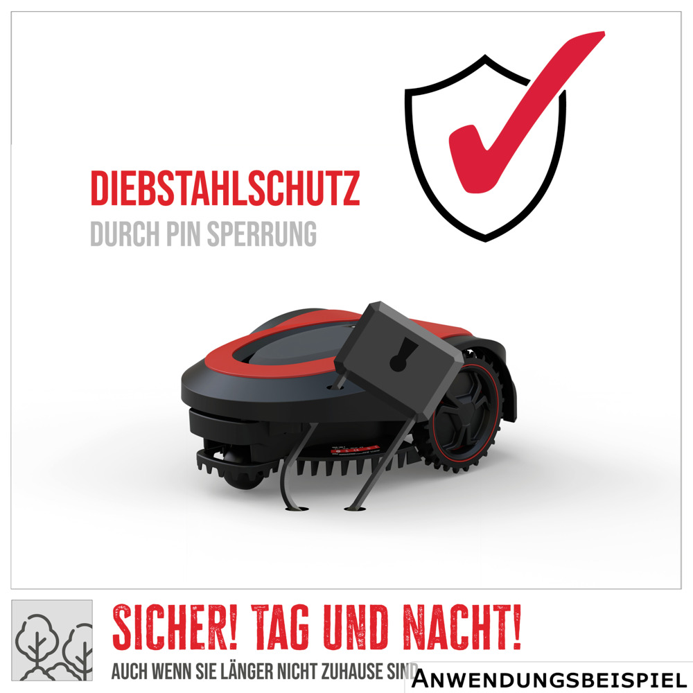 Güde® Roboter Rasenmäher GRR 180.1 bis 600 m² image number 14