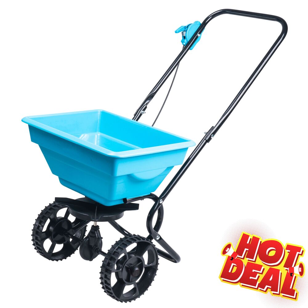 Streuwagen 15 Liter f&uuml;r Streusalz oder Samen