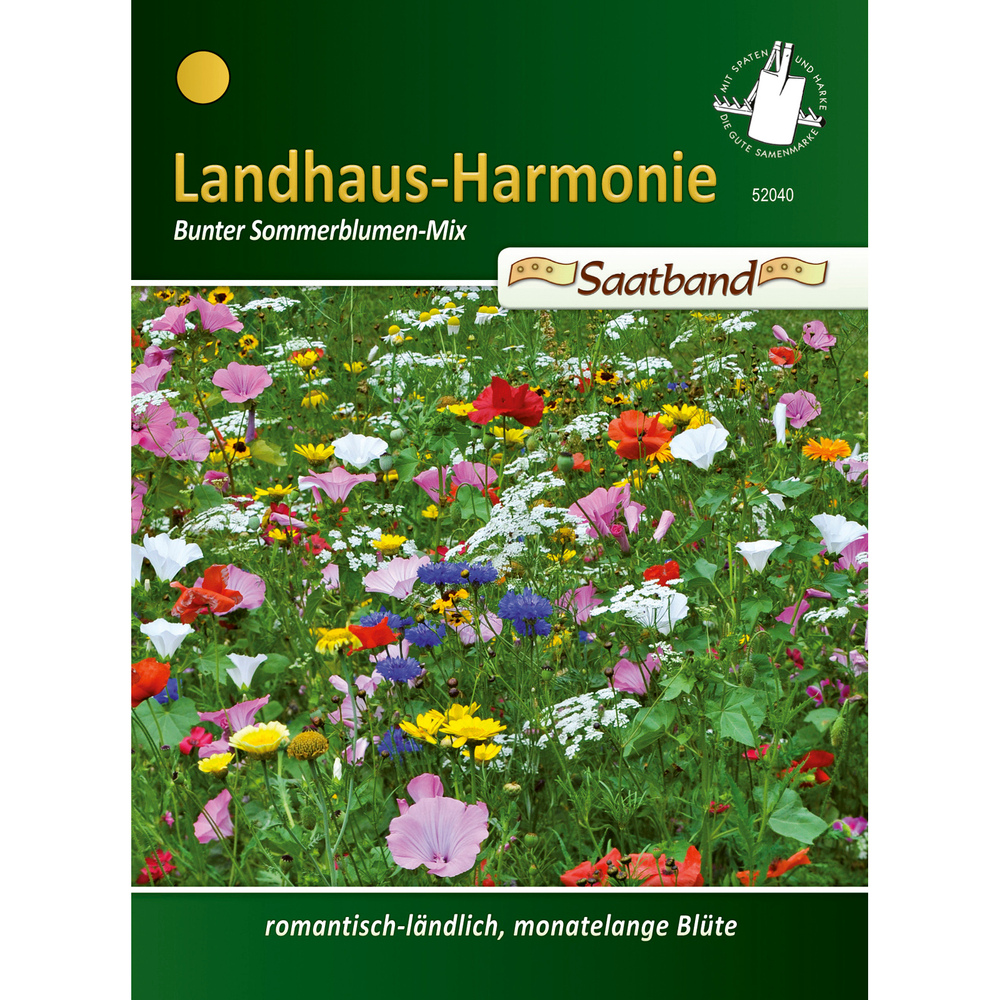 Saatgut Landhaus Harmonie Mix ca. 2 m Saatband image number 0