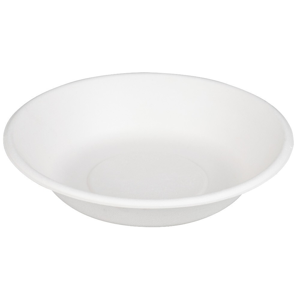 Einwegschale "be green" weiß 10 Stück