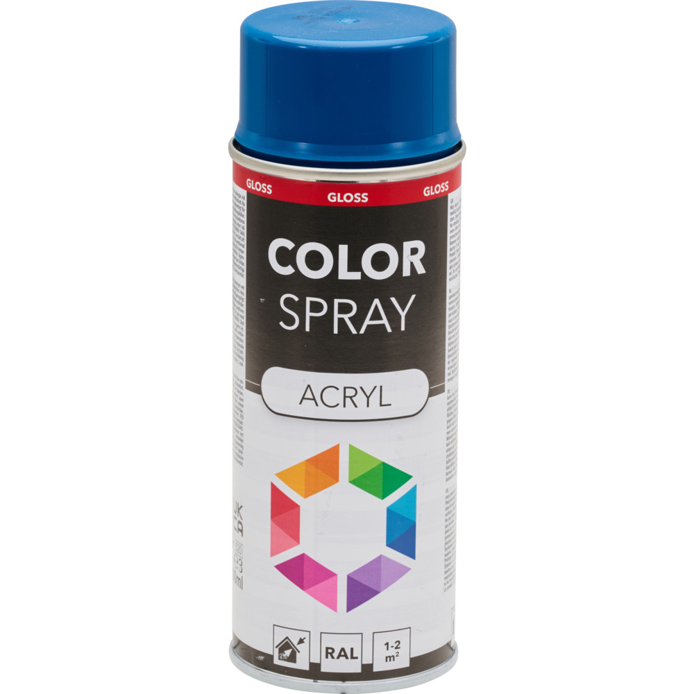 Lackspray gl&auml;nzend 400 ml Acryl RAL 5017 verkehrsblau image number 1