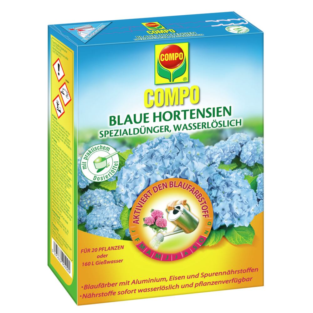 COMPO Hortensien Blau 800 g image number 0
