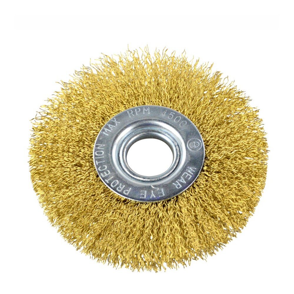 Scheibenbürste 115mm gewellt