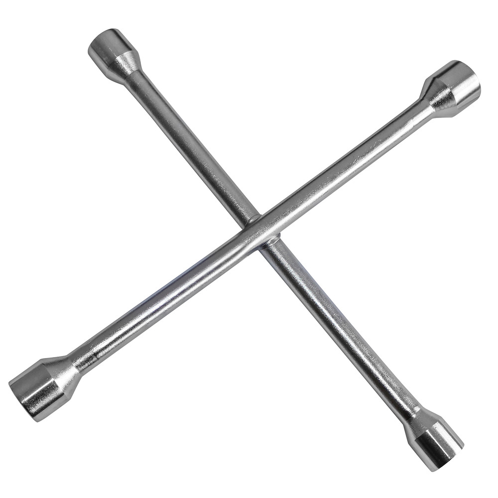 Kreuzschl&uuml;ssel aus Stahl, silber image number 0