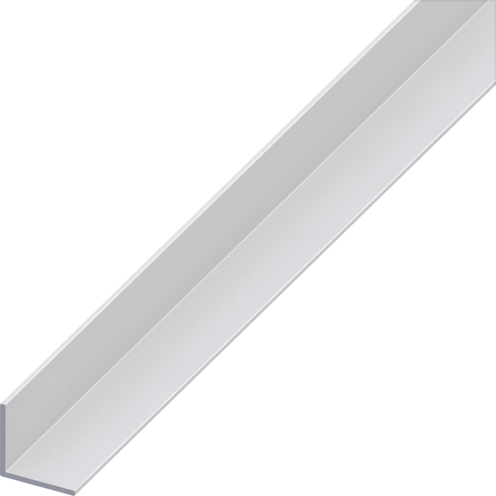 Winkel gleichschenklig  Aluminium eloxiert 1000 x 30 x 30 x 2 mm silberfarben