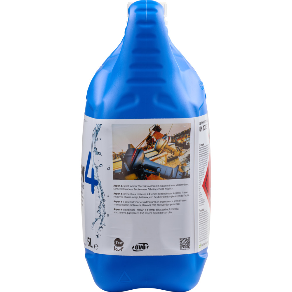 ASPEN&reg; 4-Takt Treibstoff Benzin, 5 Liter image number 4