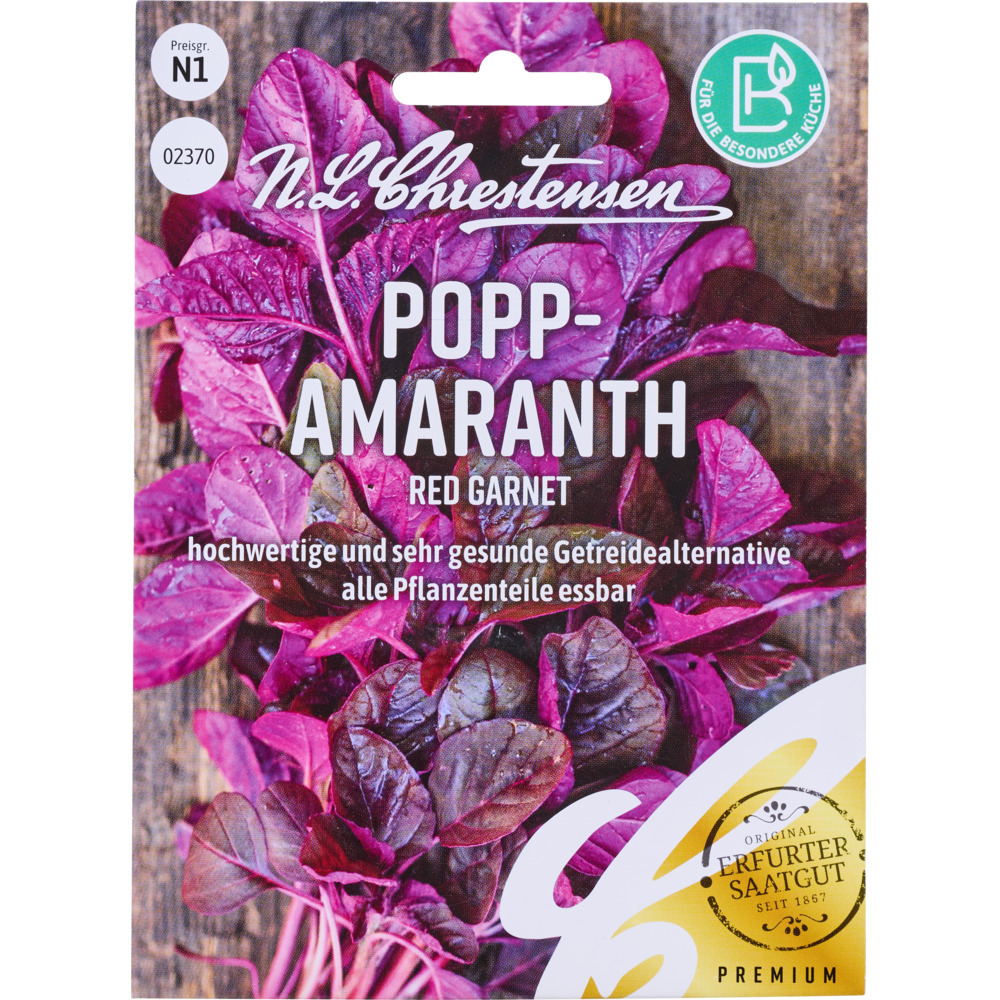 Saatgut Popp Amaranth Red Garnet image number 0