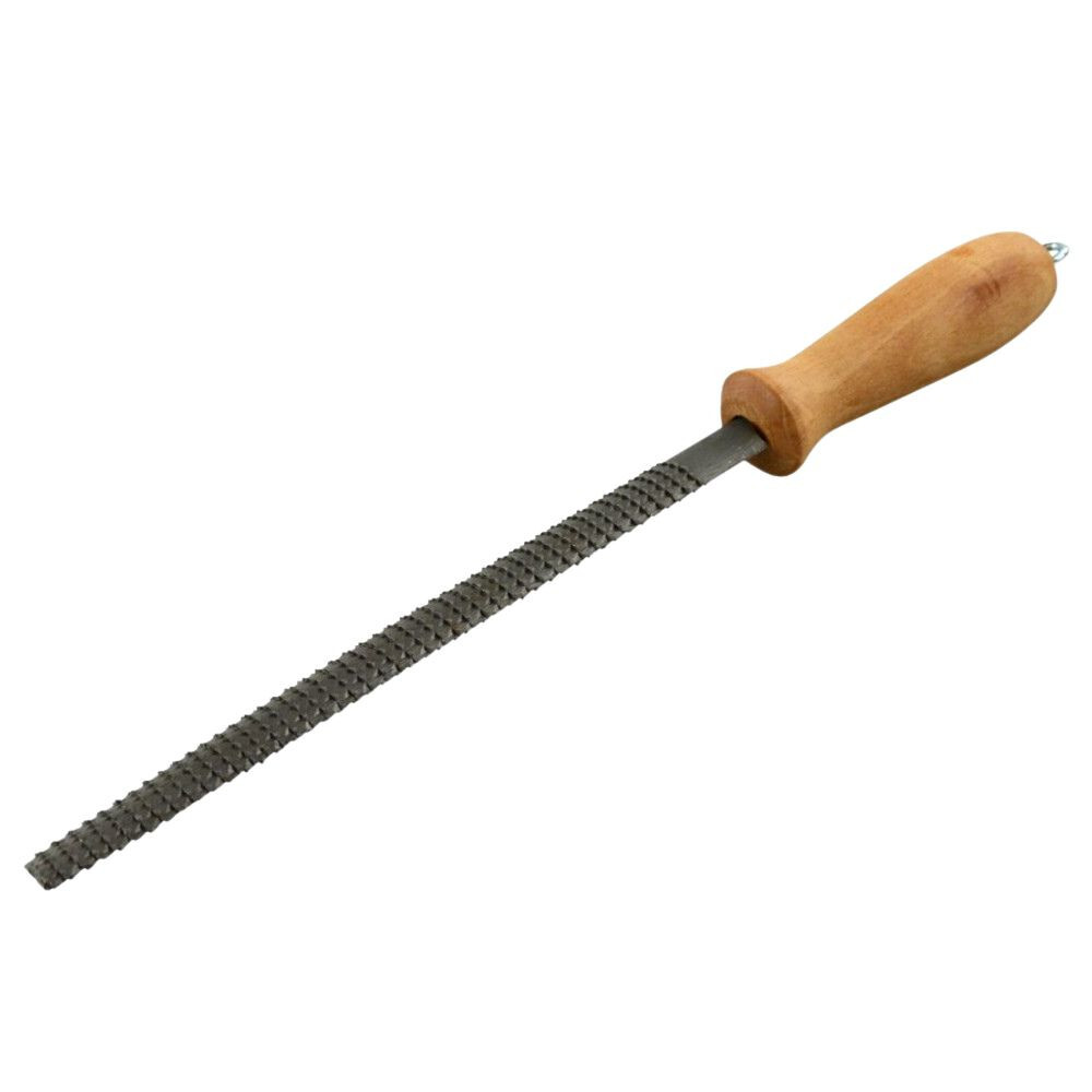 GERMANIA® Raspel halbrund 20 cm mit Holzgriff