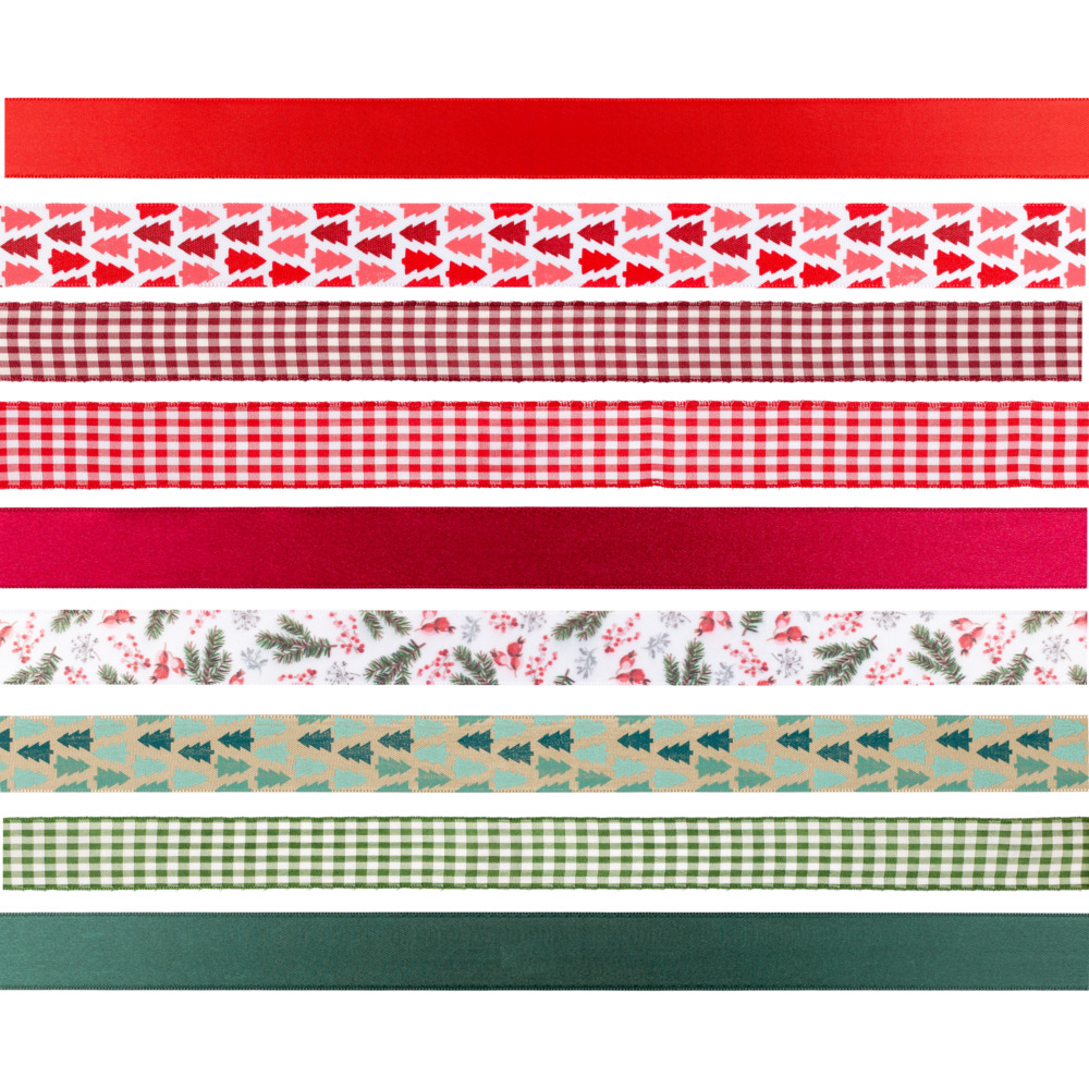 Geschenkband Weihnachten, 3 m x 25 mm image number 1