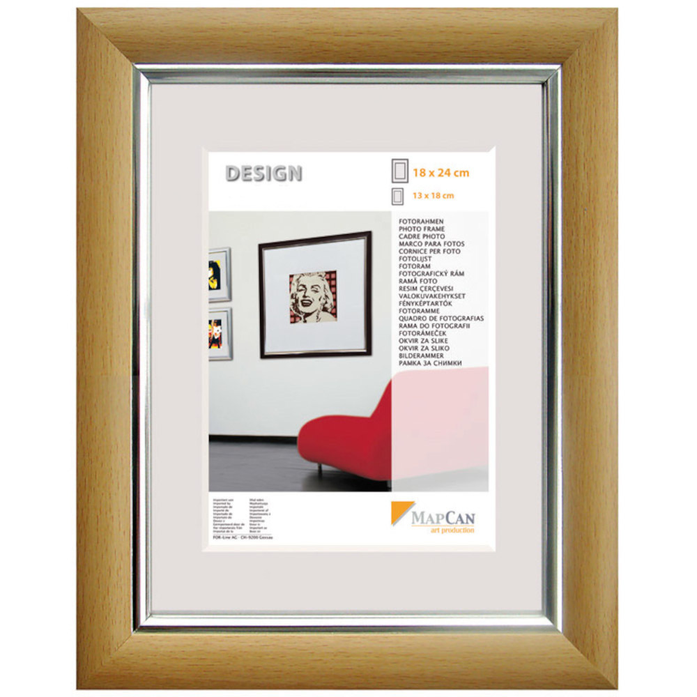 The Wall Fotorahmen Elegance 18 x 24 cm Buche image number 0