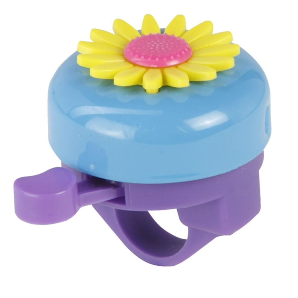FISCHER Kinder Fahrrad Glocke Blume, mehrfarbig image number 0