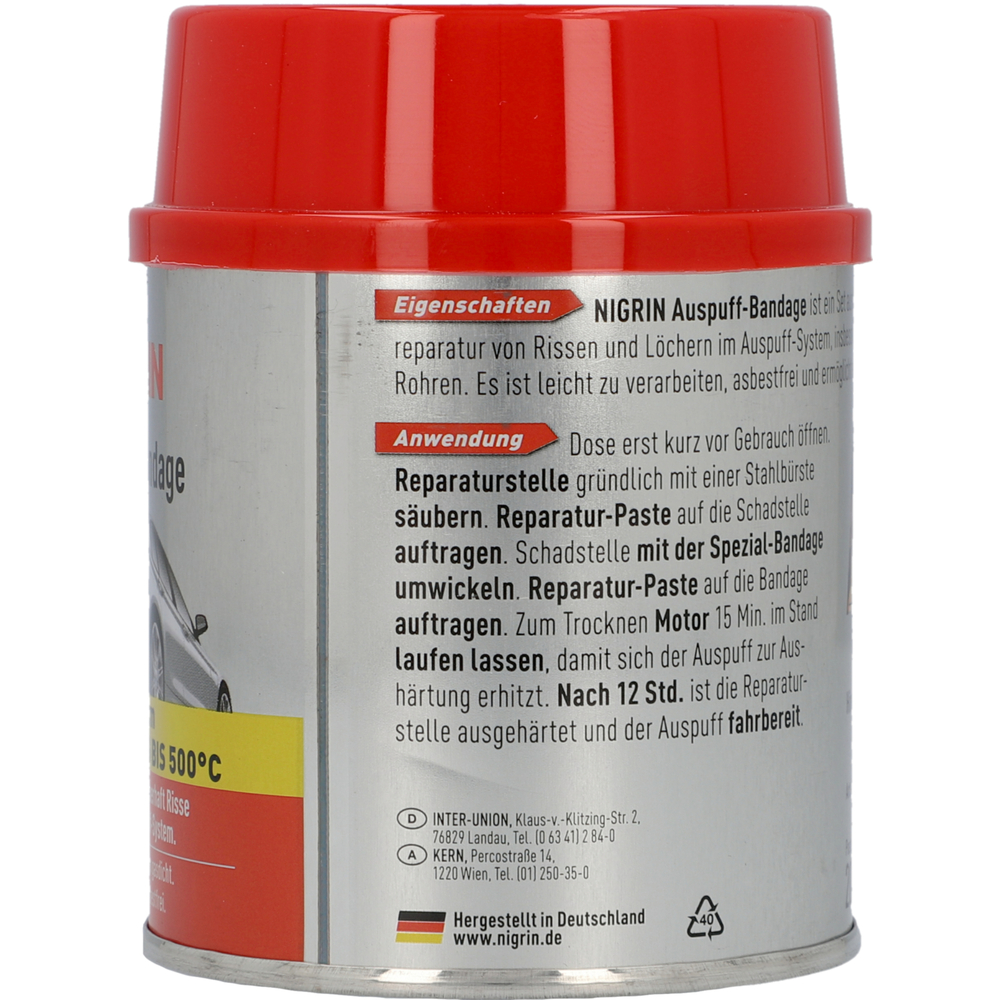 Nigrin Auspuff-Bandage, 100 cm image number 1