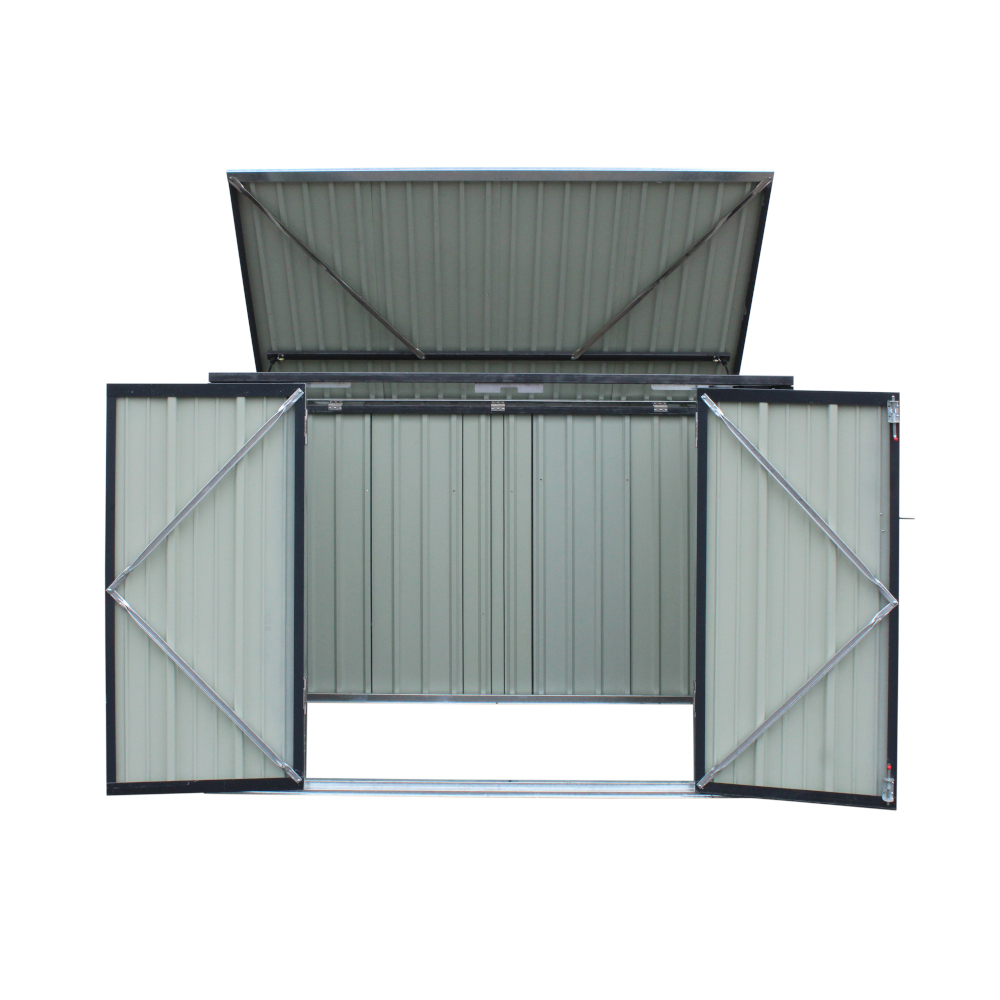 Mülltonnenbox für 2 Mülltonnen 120 oder 240 Liter - B-Ware image number 3