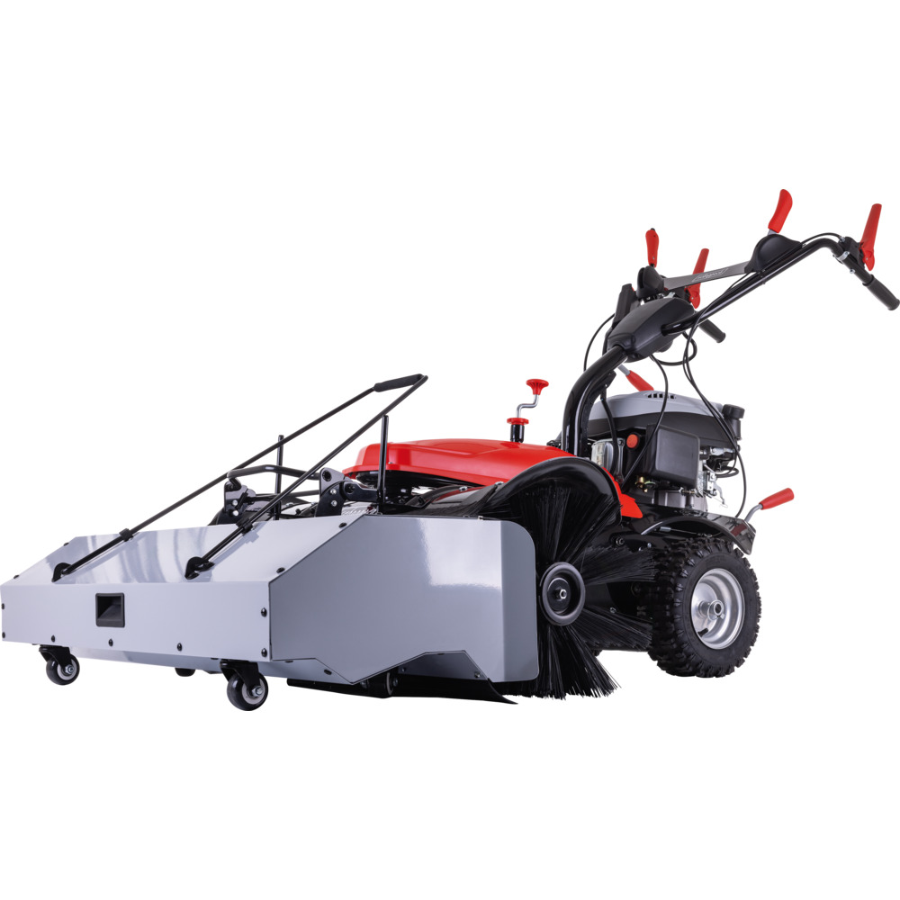 Scheppach Benzin-Kehrmaschine SC2200PE mit Sammelbehälter und Schneeschild image number 3