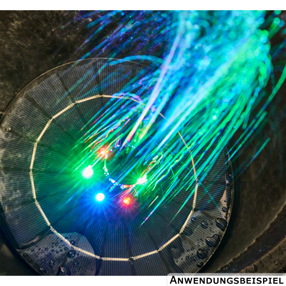 GERMANIA® Solar Springbrunnen mit LED und Rotation image number 6