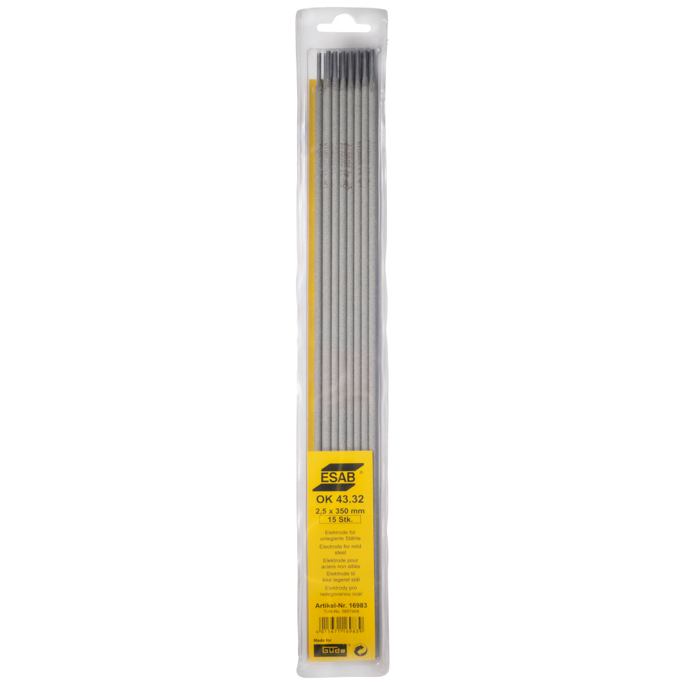 Güde® Elektrode ESAB 2,5 x 350 mm 15 Stück