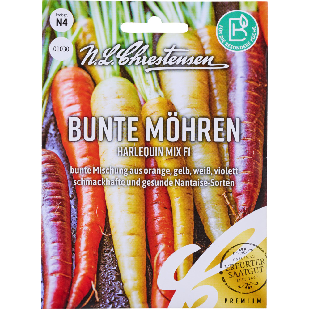 Saatgut Bunte M&ouml;hren Harlequin Mix F1 image number 0