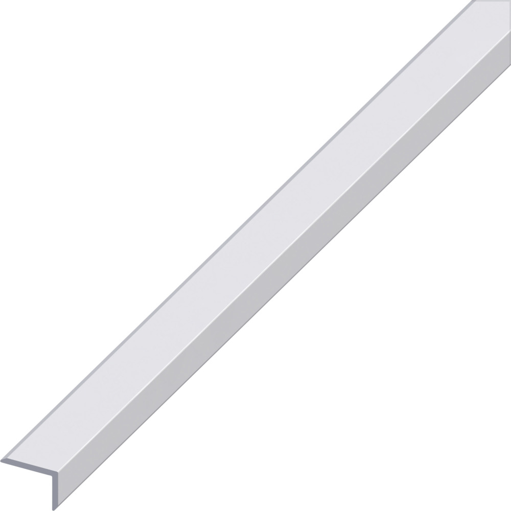 Kantenschutz-Profil Aluminium eloxiert 1000 x 19 x 8 x 1,6 mm silberfarben