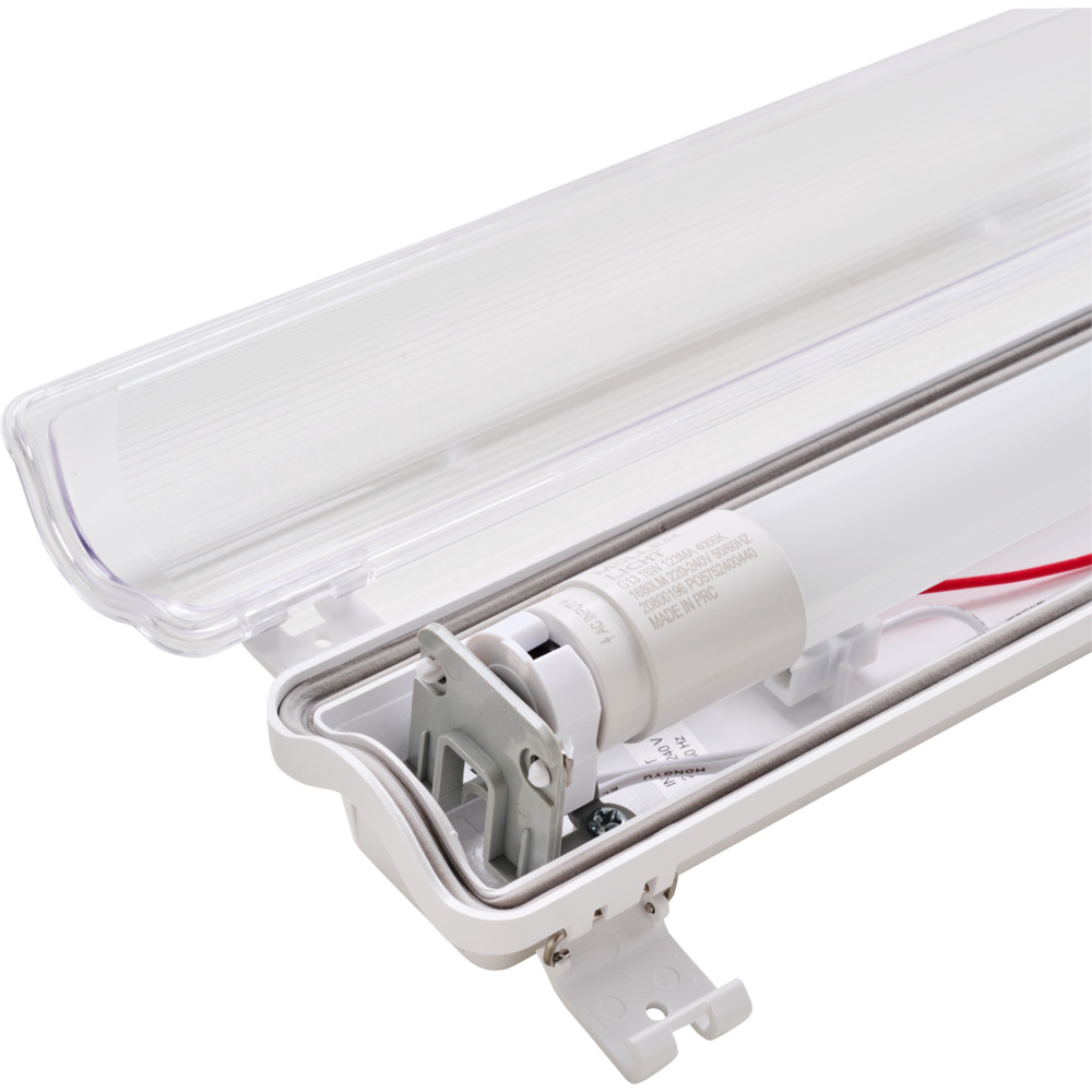 LED-Feuchtraumleuchte 120cm inkl. 16W LED-Röhre 4000K image number 2