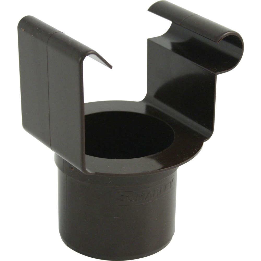Marley Stutzen für Kastenrinne RG 70 DN 53 Kunststoff braun