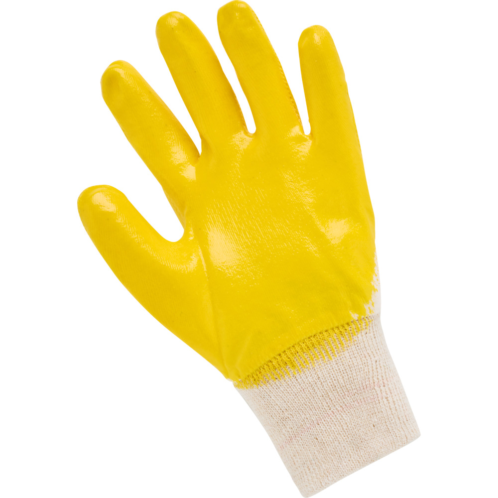 Arbeitshandschuhe Nitril Größe 8 aus Baumwolle mit 3/4-Nitril-Beschichtung image number 2