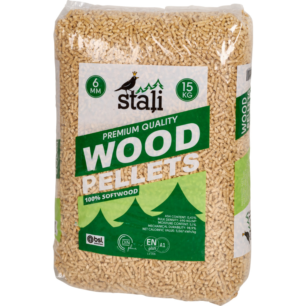 Holzpellets Sparky Premium ENplus A1 15 kg image number 0