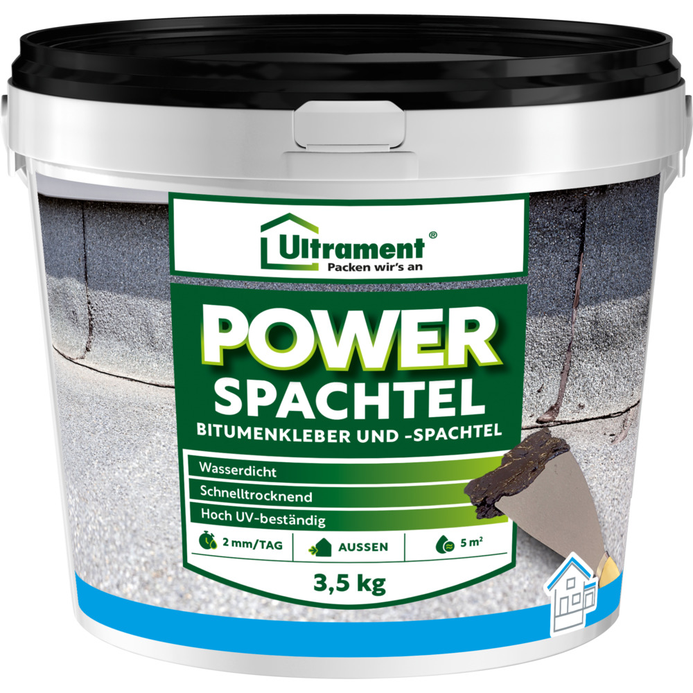 Ultrament Power Spachtel Bitumen 3,5 kg image number 0