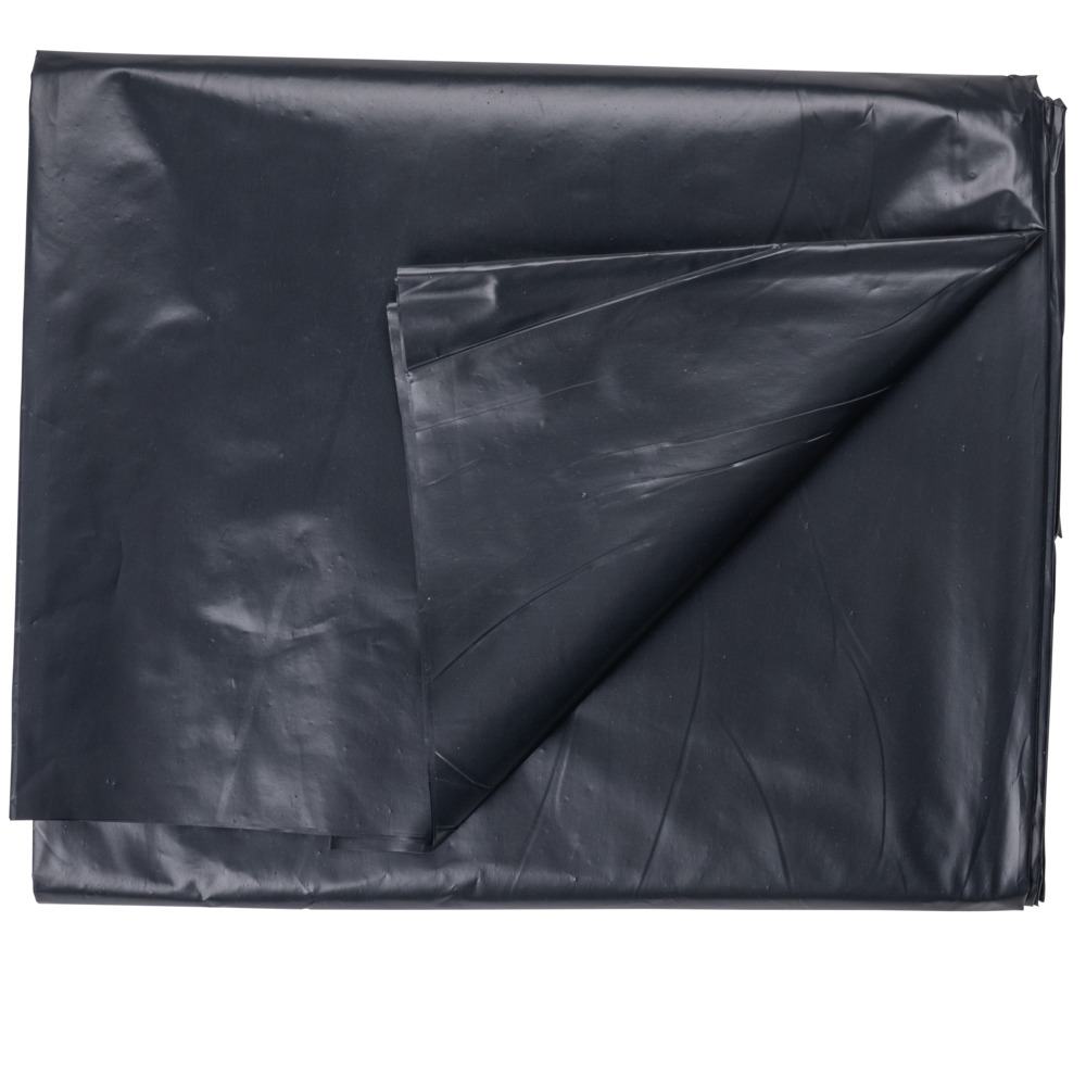 Baufolie 6 m² 2 x 3 m 80my schwarz