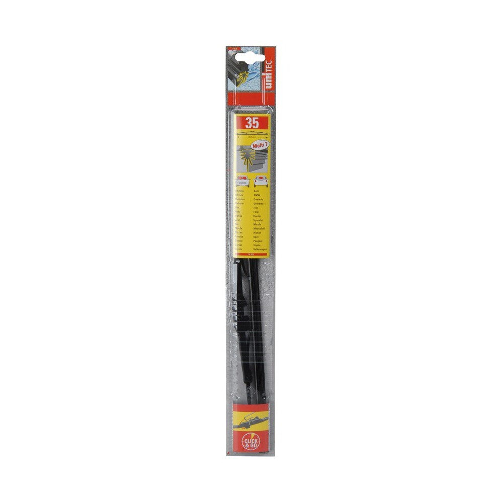 UNITEC® Wischerblatt Multi 7, 350 mm, Front/Heck image number 1