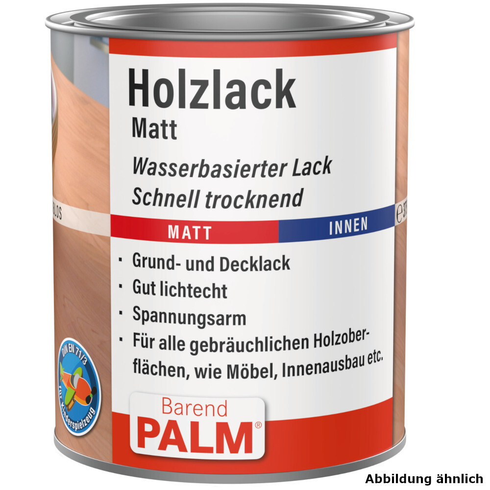 Barend Palm Holzlack 375 ml Seidenmatt