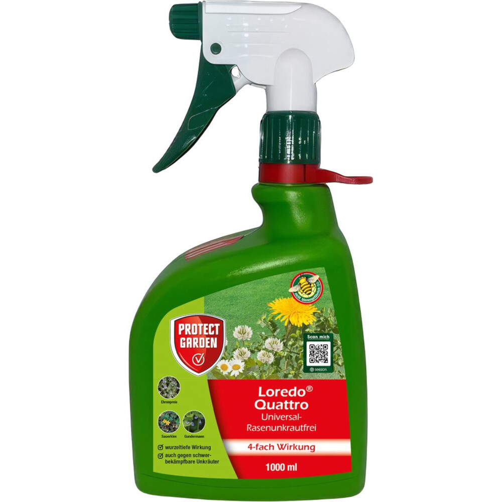 Protect Garden Universal-Rasenunkrautfrei Loredo Quattro 1 Liter