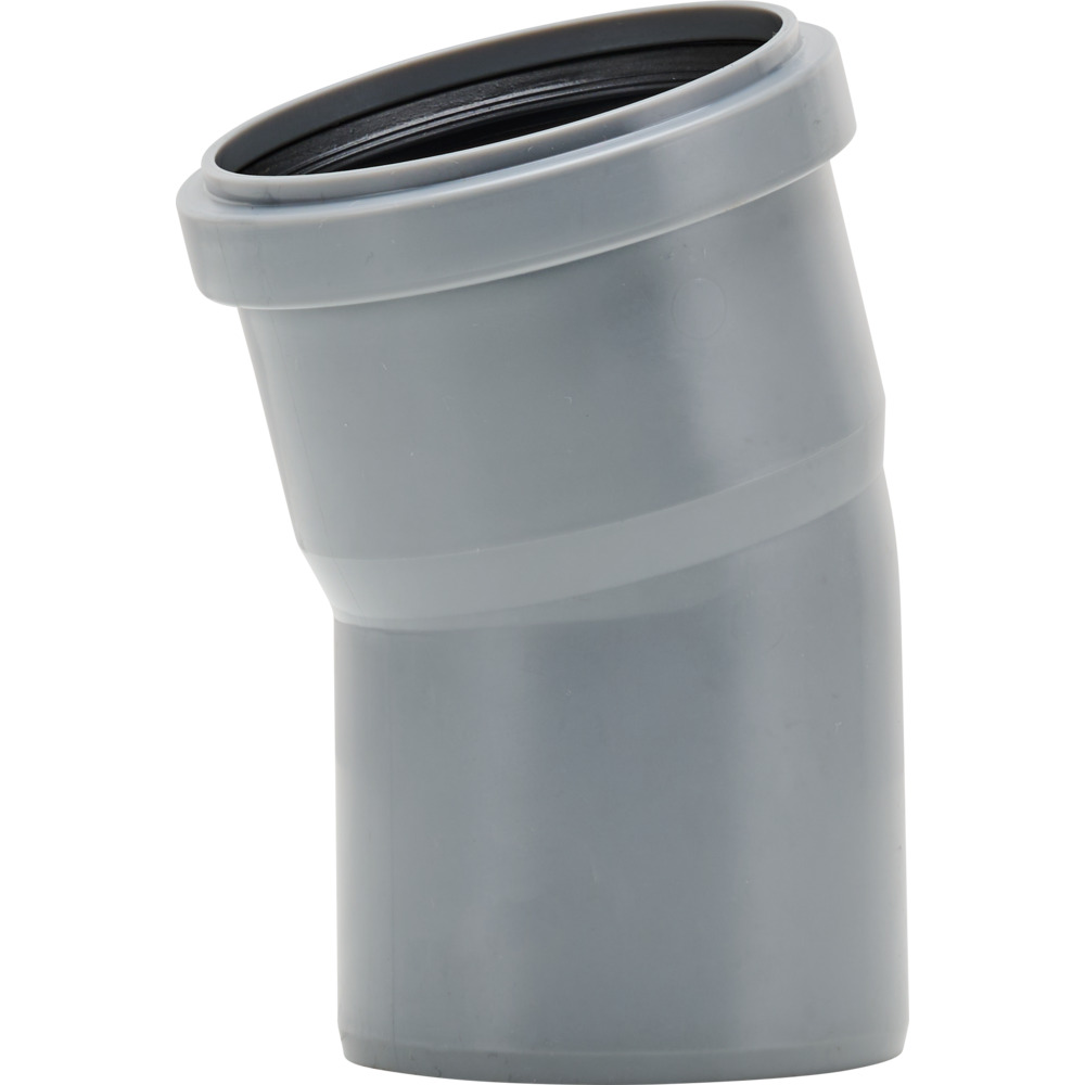 HTB-Abwasserbogen DN 75 mit 15&deg; Winkel image number 1