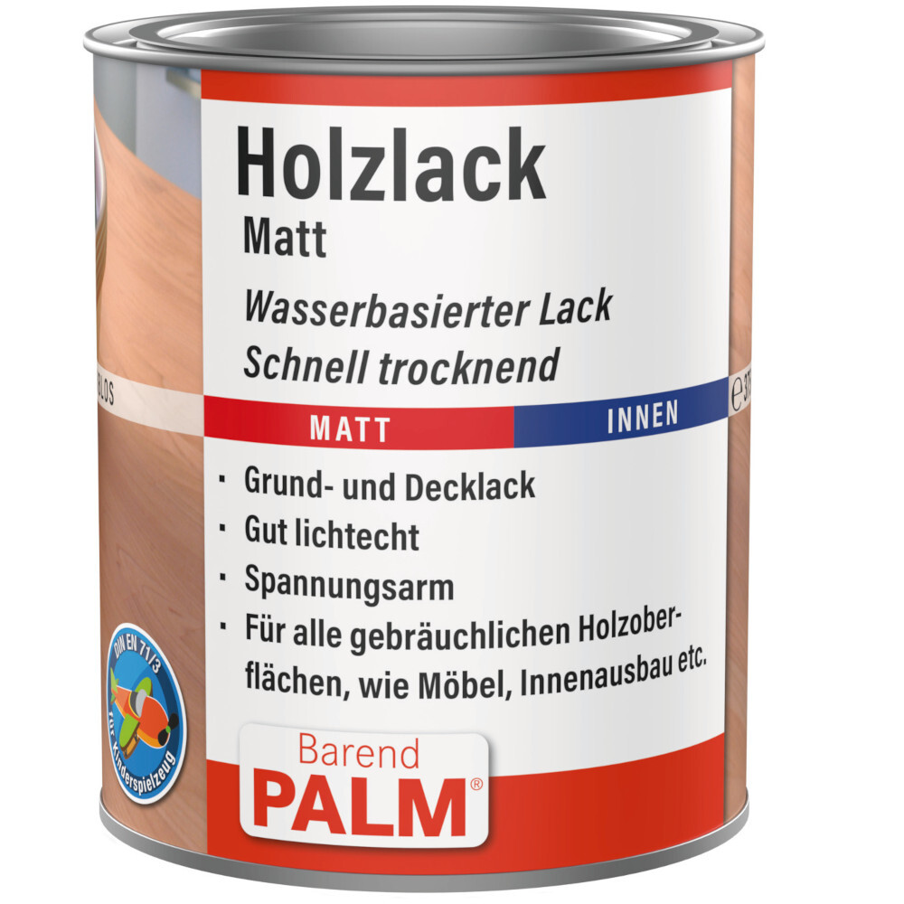 Barend Palm Holzlack 375 ml Matt image number 0