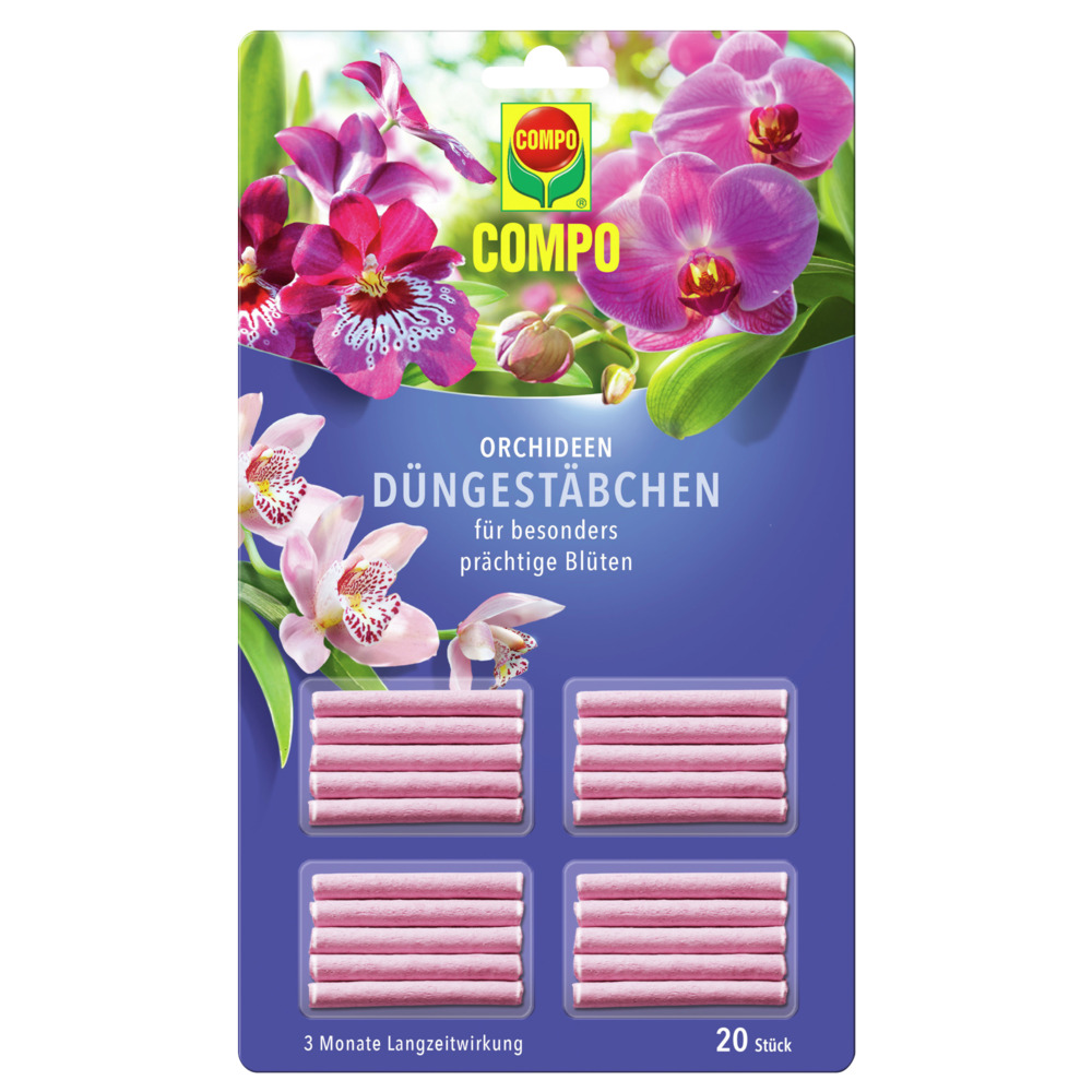 COMPO D&uuml;ngest&auml;bchen f&uuml;r Orchideen 20 St&uuml;ck image number 0